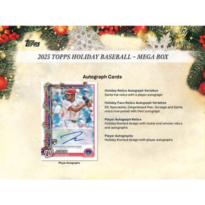 2025 Topps Holiday Baseball Mega Box