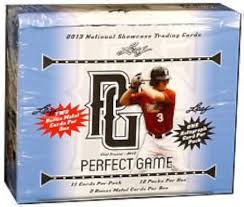 t2013 Leaf Perfect Game Showcase Baseball Box