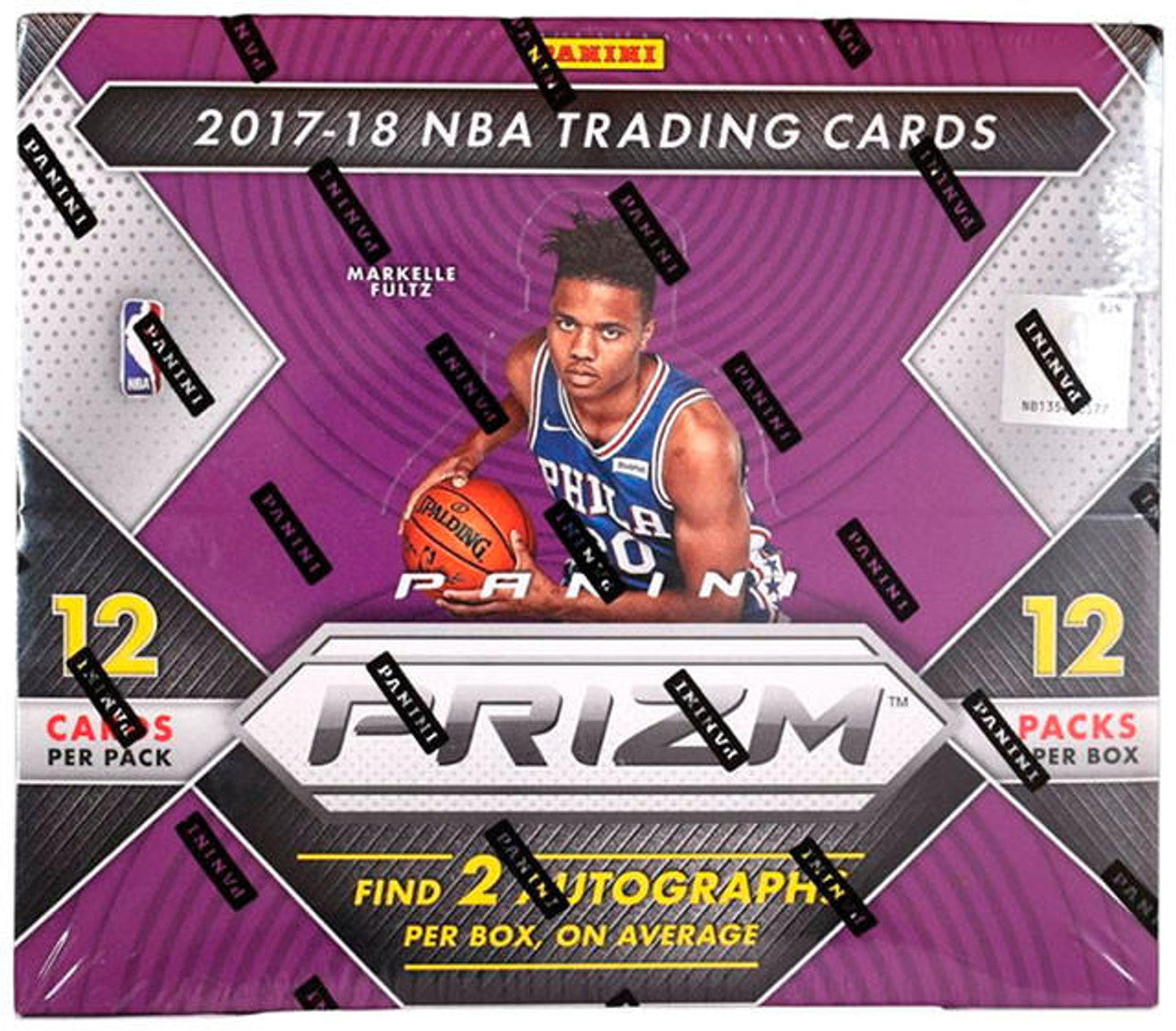 2017/18 Panini Prizm Basketball Hobby 12 Box Case