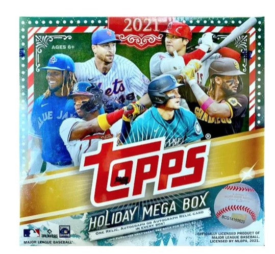 2021 Topps Holiday Baseball Mega Box