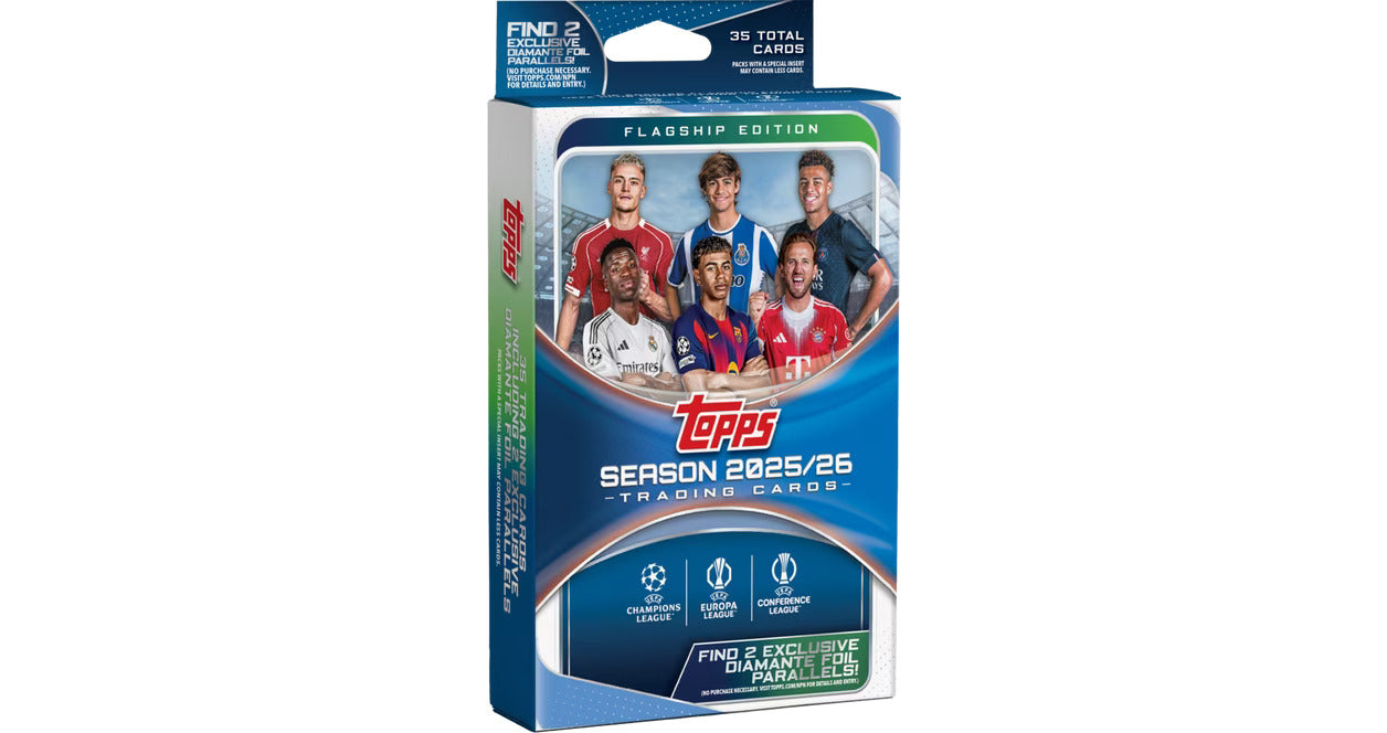 2025-26 Topps UEFA Club Competitions Soccer Hanger Box