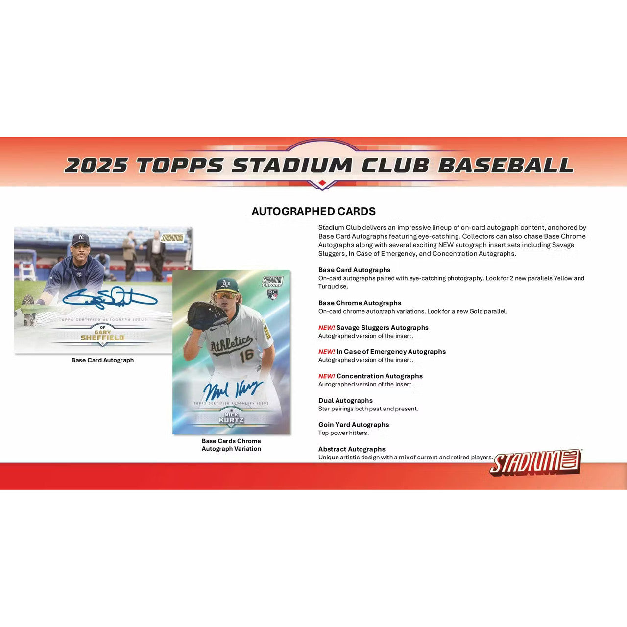 2025 Topps Stadium Club Baseball 36-Card Fat Pack