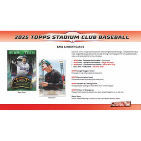 2025 Topps Stadium Club Baseball 36-Card Fat Pack