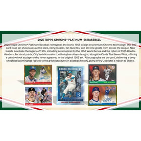 2025 Topps Chrome Platinum '55 Baseball Value Box (Presell)