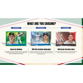 2025 Topps Chrome Platinum '55 Baseball Value Box (Presell)