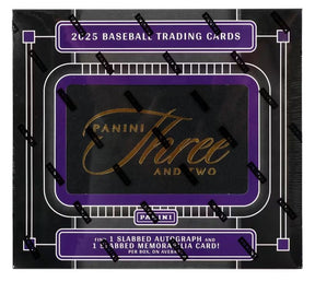 2025 Panini Three and Two Baseball Hobby Box
