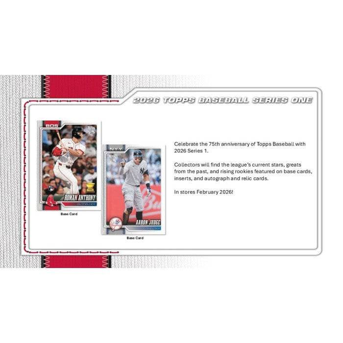 2026 Topps Baseball Series 1 Super Box