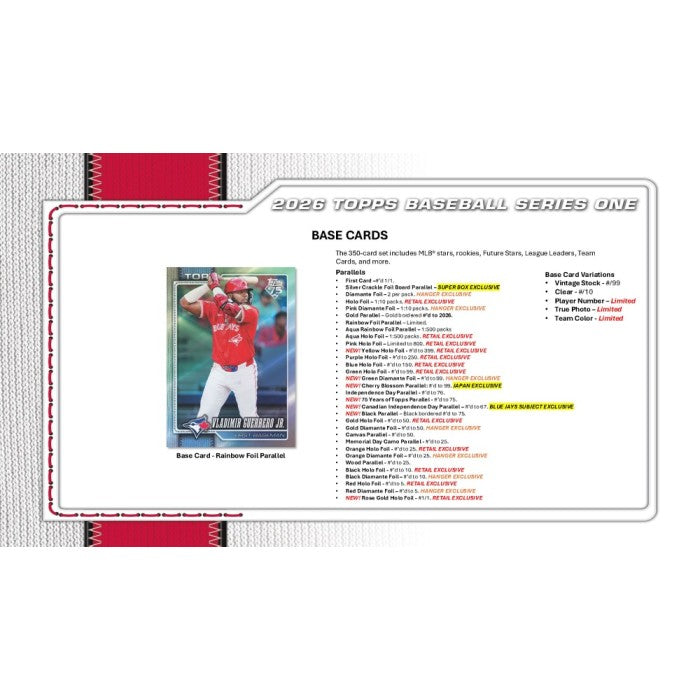2026 Topps Series 1 Baseball Tin