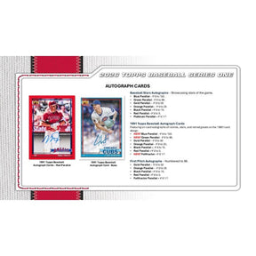 2026 Topps Series 1 Baseball 6-Pack Blaster Box