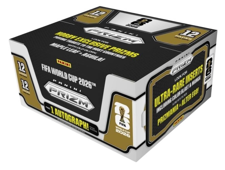 2026 Panini Prizm FIFA World Cup Soccer Hobby Box