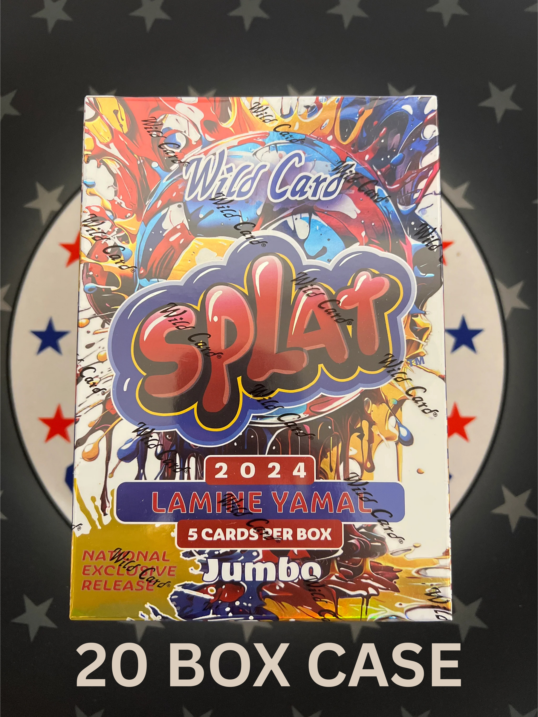 2024 Wild Card Lamine Yamal Splat 20 Box Case
