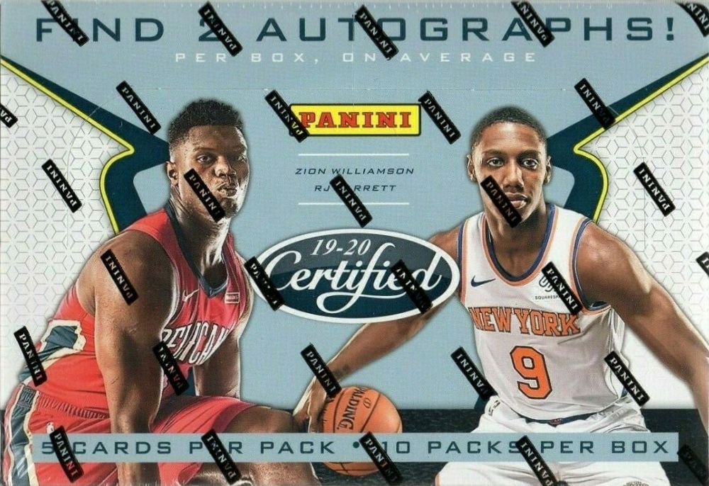 2019-20 Certified Basketball 12 Box Case