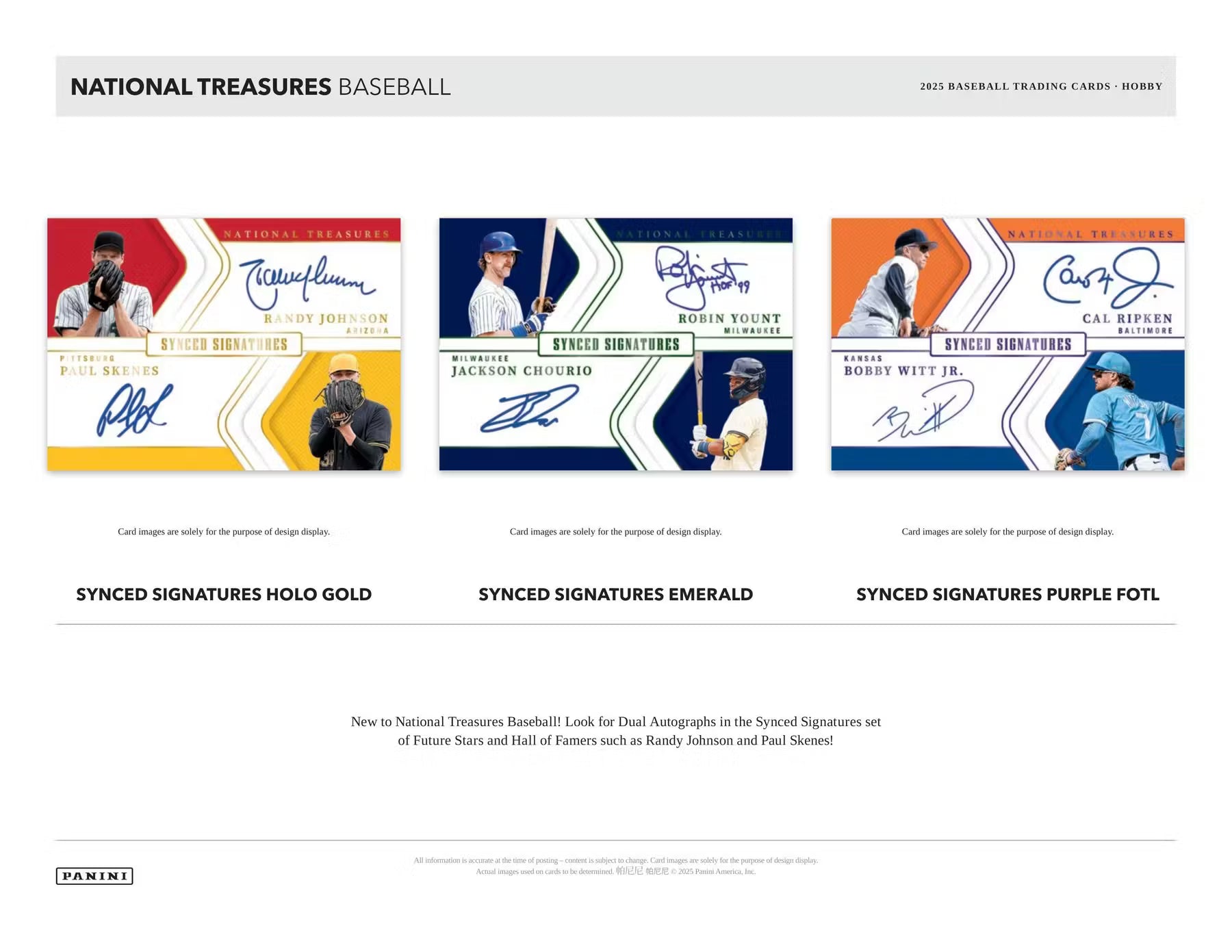 2025 Panini National Treasures Baseball Hobby Box