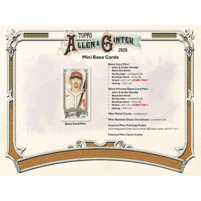 2025 Topps Allen & Ginter Baseball Hobby Box