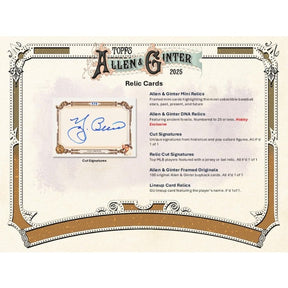 2025 Topps Allen & Ginter Baseball 8-Pack Blaster Box