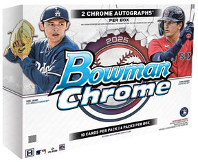 2025 Bowman Chrome Baseball Hobby Box