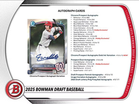 2025 Bowman Draft Baseball Mega Box
