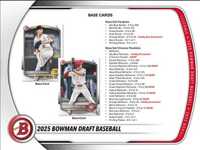 2025 Bowman Draft Baseball Breaker Delight Box