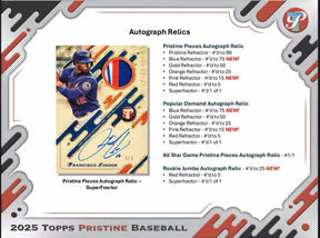 2025 Topps Pristine Baseball Hobby Box