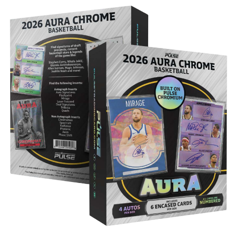2026 Pulse Aura Chrome Basketball Hobby 10 Box Case *PRESALE*