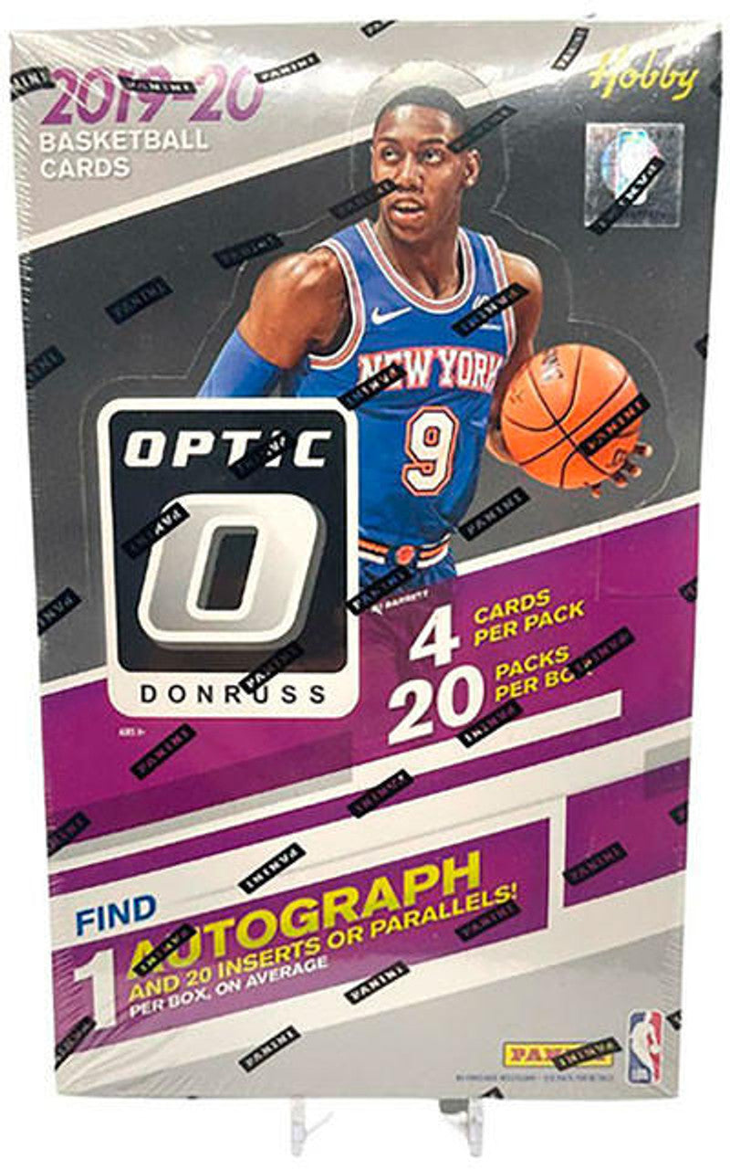 2019-20 Panini Donruss Optic Basketball Hobby 12-Box Case