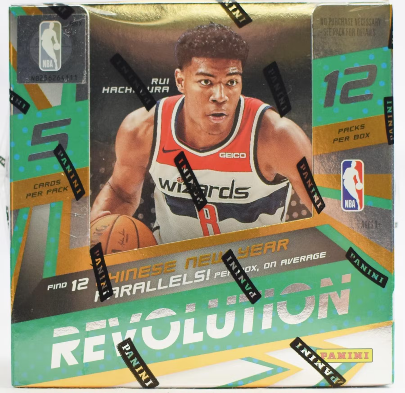 2019/20 Panini Revolution Basketball Chinese New Year 8 Box Case