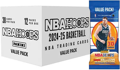 2024/25 Panini Hoops Basketball NBA Fat Pack Box